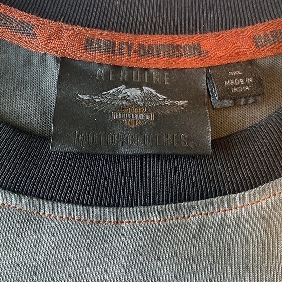 Harley Davidson man’s shirt vintage look - Picture 4 of 6
